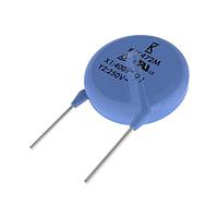 KEMET C711U221KYYDBAWL50 Radial Leaded Ceramic Disc Capacitor 400VAC 0.00022uF Y5P 20% LS=10mm