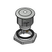 Công tắc tiêu chuẩn PBS 16mm SPST 0.1A 48V nhấn kim loại Lumex W57M-E12B