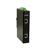 Lantronix SI-IES-1200-LRT PoE Injectors MEDIA CONVERTER- Industrial 10/100/1000 PoE Plus 1-port Mid-span Injector