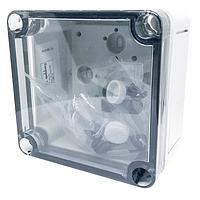 Thanh ray DIN 3.70 x 3.70 x 2.24 Polycarbonate trong suốt Altech 130-003