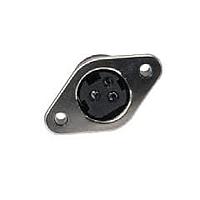 Kycon KPJX-PM-3S Receptacles 3P Jack UnSHIELDED Panel Mount