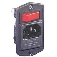 Bulgin BVA01/Z0000/10 IEC Fused Inlets FUSED INLET DP SW POWER MODULE
