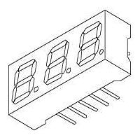Màn hình số hiển thị độ dài 0,28" 3 chữ số với chip đỏ 635nm Lumex LDT-N2804RI