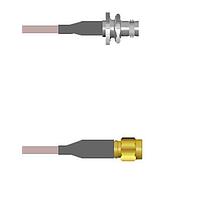 Amphenol Custom Cable Q-0A03F000H011i RF Cable Assemblies BNC-SJB/SMA-SP G142 11I