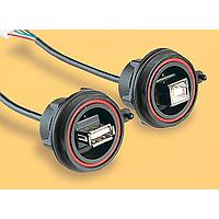 Bulgin PX0844/B/0M50/B Type B to Type B USB B TO B