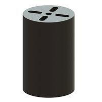 Khoảng cách LED, Khoảng cách LED 5MM T-1-3/4, Đen, Khoảng cách 6MM Essentra Components LEDM-3-06