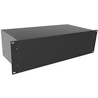 Vỏ gắn giá đỡ - Loại kín 5.25 (3U) 16.6x8" Hammond Manufacturing RM3U1908SBK