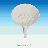DaiHan SC.J193 깔때기, HIRSCH, Porce, 10㎖, Φ42×h70mm, 필터용-Φ13~15mm