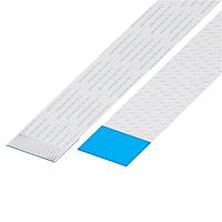 Cáp nhảy FFC / FPC 1mm Pitch FlatFlexCable, 18 chân tiếp xúc, Dẫn điện mặt đối diện, Dài 279mm/11in, Mạ thiếc GCT (Global Connector Technology) 10-18-D-0279-C-4-08-4-T