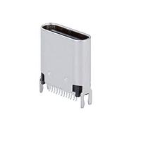 USB Type C Type C, 3.2, Dọc, Mạ vàng 3u, Gá kẹp F, PCB 0.8mm, 24 chân, EMI Same Sky (formerly CUI Devices) UJ32-C-V-G-FMT-2-P24