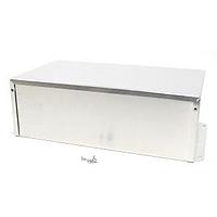 Tủ Đựng Thiết Bị Tiện Ích - 12 x 7,0 x 4,0" - Nhôm Chưa Hoàn Thiện có Mép Gắn Hammond Manufacturing 1411FBXU