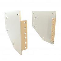Hammond Manufacturing HLP2UFR Racks & Rack Cabinets 2U RACK RAIL FOR HLP
