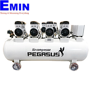Máy nén khí không dầu, giảm âm PEGASUS TM-OF1100*4-500L (220V, 8 Kg/cm, 500L)