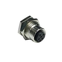 Amphenol LTW M12A-08PFFS-SF8CA0 Sensor Cables / Actuator Cables M12 Circular Metric Connector, A Code, Metal, 2A, 08 pins, Female Connector, Female Contact, Hexagonal, Screw Thread, Solder, Receptacle With Cable/Wire, Length 1000mm, IP68 / IP69K