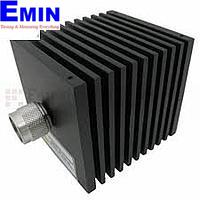 Fairview  SA18N507-30 30 dB Fixed Attenuator N Male To N Female Directional Up To 18 GHz Rated To 50 Watts With Black Aluminum Heatsink Body