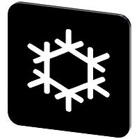 SIEMENS 3SU19000AF160RW0 Labeling Plate, Kuehlung INSCR. LABEL, BLACK 22 X 22MM, KUEHLUNG