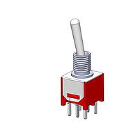Mountain Switch 108-0043-EVX トグルスイッチ DPDT ON-ON