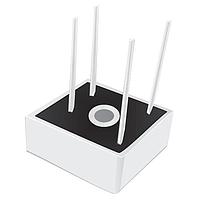 Bộ chỉnh lưu cầu -W, Điện áp ngược định mức=400V Dòng điện trung bình=10A Comchip Technology KBPC1004W-G