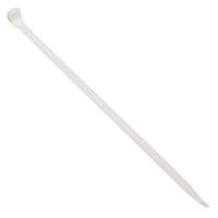 HellermannTyton 112-00071 Cable Ties Low Profile Cable Tie, 8.3" Long, 85 lb Tensile Strength, PA66, Natural, 100/pkg
