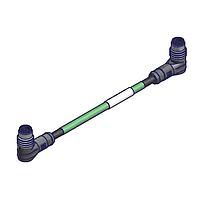 Cáp Cảm Biến / Cáp Bộ Chuyển Động 4P M12D M/M PRFNET TPE PLTC LOẠI-C 18M Molex 1201080715