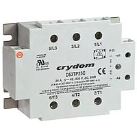 Sensata Technologies - Crydom C53TP25C 인디케이터 IP20, 600VAC, 25A 3상 SSR, ZC