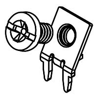 Cọc Vít Đầu Vít Màu Đỏ Keystone Electronics 8184-2