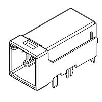 Đầu nối chân cắm 4 chân góc phải JAE Electronics MX49004NQ4