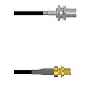Amphenol Custom Cable Q-0402W0003072i RF Cable Assemblies BNC-SJB/SMA-SJB G174 72I