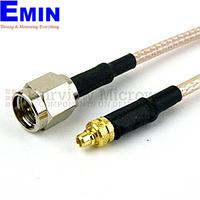 Cáp SMA Male - MMCX Plug Fairview FMC0209316 ( RG-316 Coax; 3 GHz )