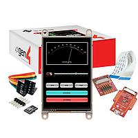 4D Systems SK-gen4-35D-AR Display Development Tools Starter Kit for gen4-uLCD-35D-AR with 4D Arduino Adaptor Shield-II, 4D-UPA , 4GB Industrial microSD Card, 150 mm FFC Cable, 5-way female-to-female ribbon cable with male-to-male adaptor