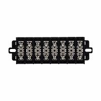 Eaton Bussmann KU4 표준 블록 TERM BLOCK BLACK NOR