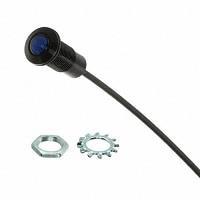 VCC FLXR1BTP04 Flexible Light Pipes RUGGED FLX LIGHTPIPE BLK FINISH 4" BLU