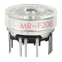 NKK Switches MRF206 ສະຫນັບສະຫນູນການສະຫນັບສະຫນູນ LO PROF SHFT 2-6 POS