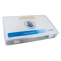 Bộ 5 tụ điện nhôm điện phân gắn bề mặt 19 giá trị Bộ tụ điện polymer dẫn điện nhôm chân đứng KEMET ALU ENG KIT 01