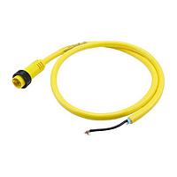 Molex 1300060162 Sensor Cables / Actuator Cables 2P MALE 12' 16/2 PVC