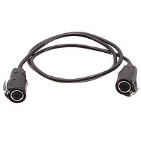 Amphenol Commercial Products MRDBN05CBPA00 Specialized Cables MRD B Cable Assembly, Metal, Plug to Plug, Sockets, 5 Position, 1 Meter