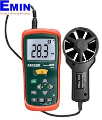 Thiết bị đo tốc độ gió dùng trong kiểm tra môi trường và hệ thống thông gió