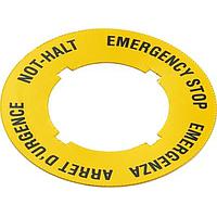 Nhãn phần cứng công tắc màu vàng đục RAFI 5.76.204.117/0400