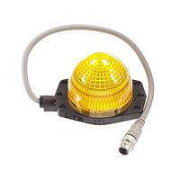 Đèn báo LED gắn bảng điều khiển Đèn LED bề mặt dạng nhện IDEC LH1D-D3HQ4CN1-Y