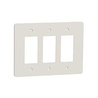 Square D SQWS141003LA Cover Frame 3 GANG MID+ WALL PLATE LA