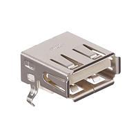 Đầu nối USB Loại A A TYPE SMT RECPT MÀU TRẮNG MẠ VÀNG 30u Kycon KUSBX-SMT-AS1N-W30