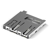 Wurth Elektronik 693071030811 WR-CRD_SMT_MicroSD_プッシュ＆プッシュ