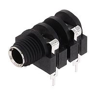 Amphenol Audio ACJM-MC ຕົວເຊື່ອມໂທລະສັບ 1/4" ຮວມ HOR CHASSIS CONN