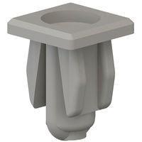 Essentra Components EG-2-01 Screw Grommet Spacer Nut,Natural,1/8 in Spc