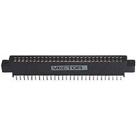 Vector R656-2 Receptacles EDGE CONNECTOR,56 CONTACTS,WIRE-WRAP
