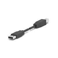USB 2.0 USB A-B 28/28 ĐEN 0.25 M AMP Connectors - TE Connectivity 1487594-2