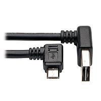 Cáp USB / Cáp IEEE 1394 Cáp Sạc USB Đảo Chiều Tripp Lite Đầu A Lên Xuống Sang Đầu Mic B 5 Chân Phải 3' Tripp Lite UR05C-003-UARB