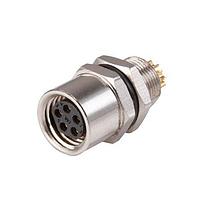 Same Sky (formerly CUI Devices) CDM811-06A-FT-R805-67 Straight 6 Pins Panel Mount Rear M8 x 0.5 ACoding Screw Copper Alloy IP67