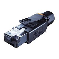 Đầu nối RJ45 CHUYÊN NGHIỆP ĐỰC 0 4 CHÂN CÓ LỚP CHỐNG NHIỄU, Ethernet Murrelektronik 7000-74001-0000000
