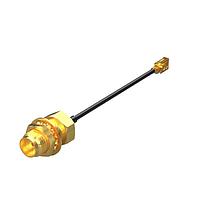 Bộ Dây Cáp RF SMA JACK (CÁI) ĐẾN IPEX 1 LK CHO CÁP 1.37 - Chiều dài cáp 100mm Maxtena MCA-04-12-1.37-SMA-JACK